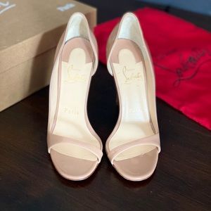 Christian Louboutin Nude D’orsay Sandal